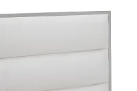 Cortina White Uph Platform Bed