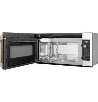 Cafe 517 Series White Over-the-range Microwave