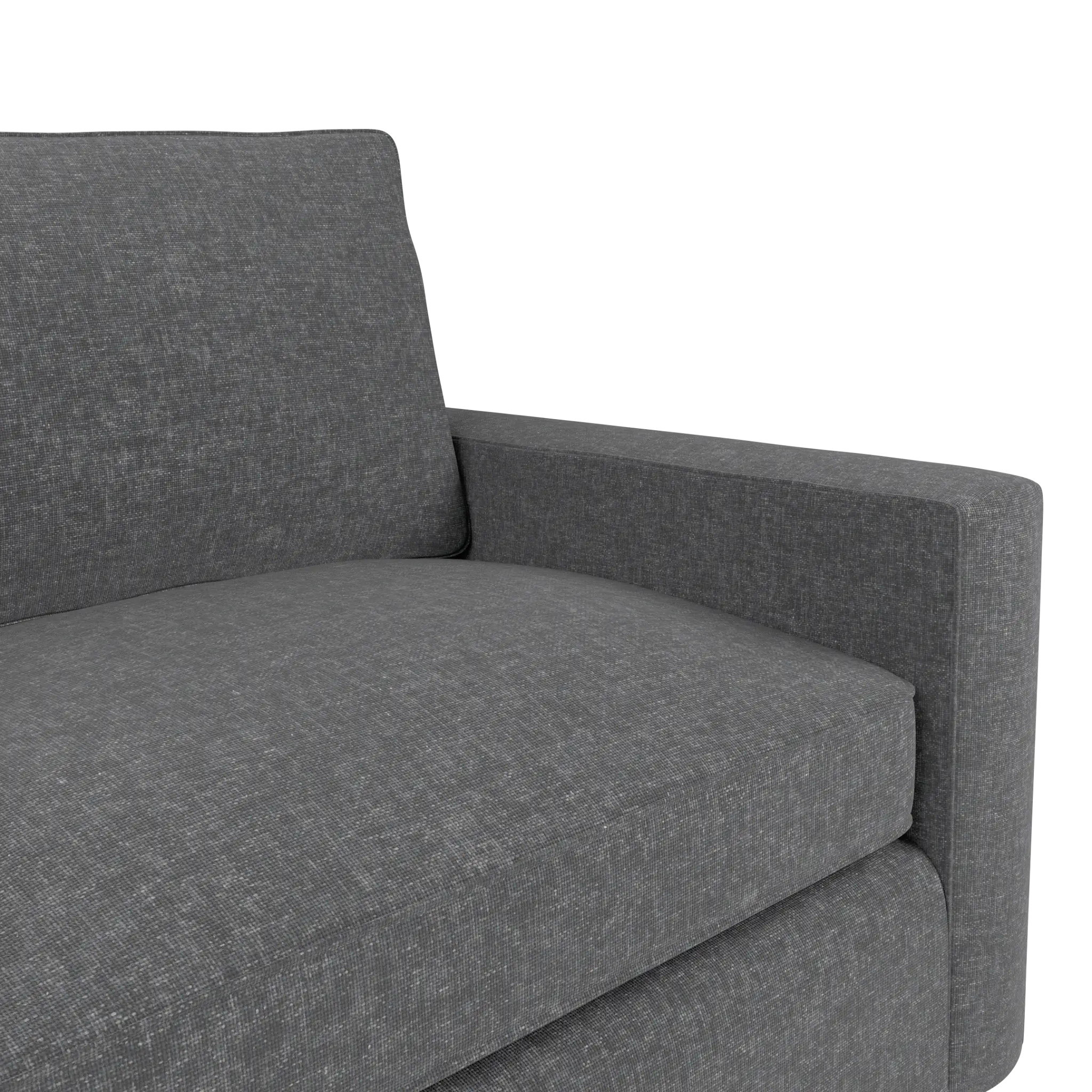 Siesta Delray Dark Gray Fabric Cooling Memory Foam Sleeper Siesta Delray Dark Gray Fabric Cooling Memory Foam Sleeper