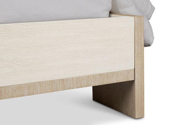 Miramar Light Tone Uph Panel Bed
