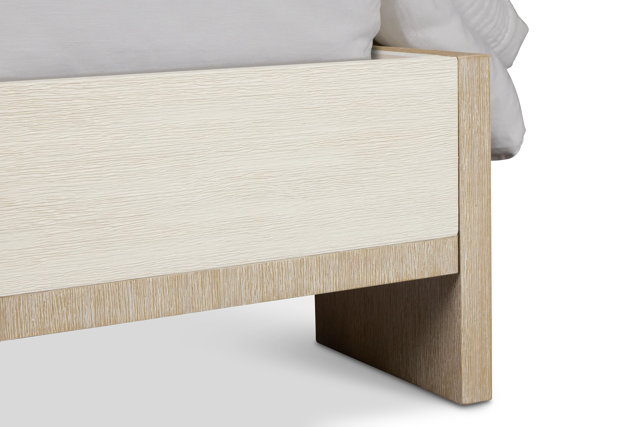 Miramar Light Tone Uph Panel Bed