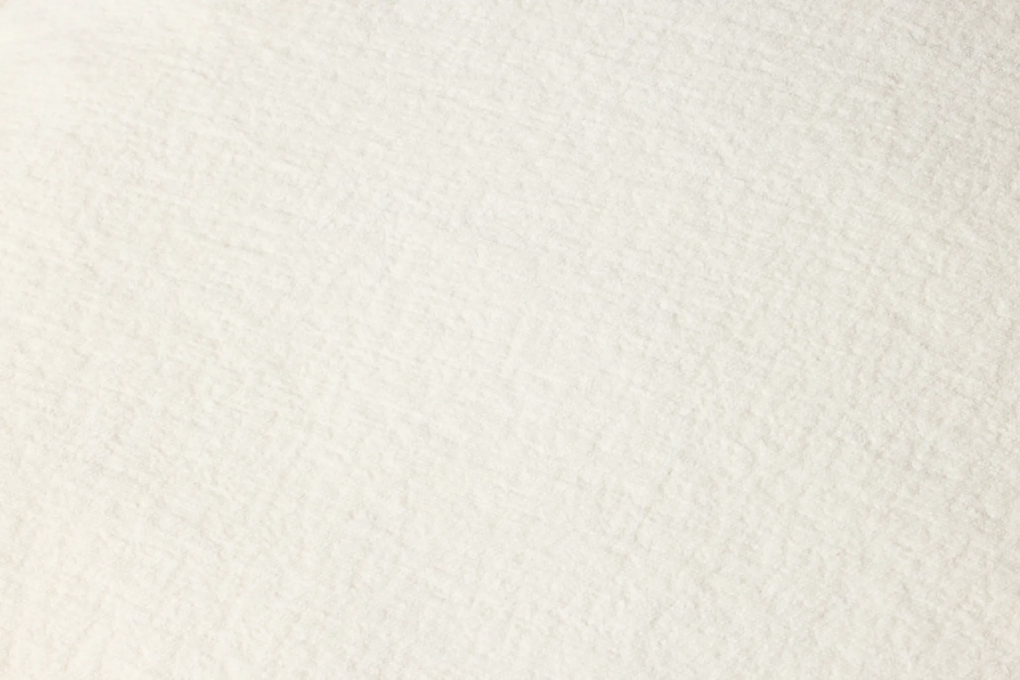 Cruz White Fabric 5pc Bumper Sectional