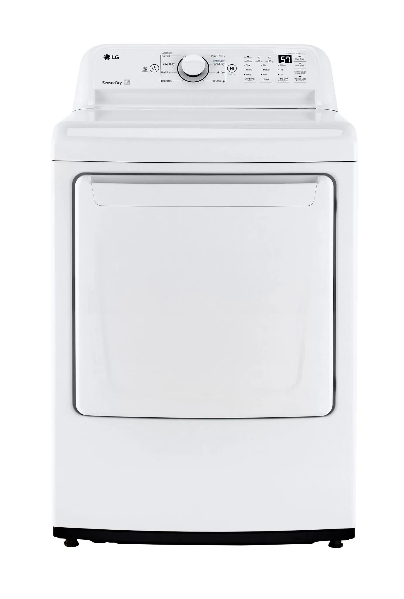 Lg 7000 Series White Front Load Electric Dryer