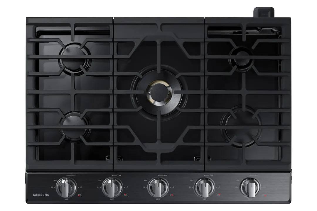 Samsung 7755 Series Black 30" Gas Cook Top
