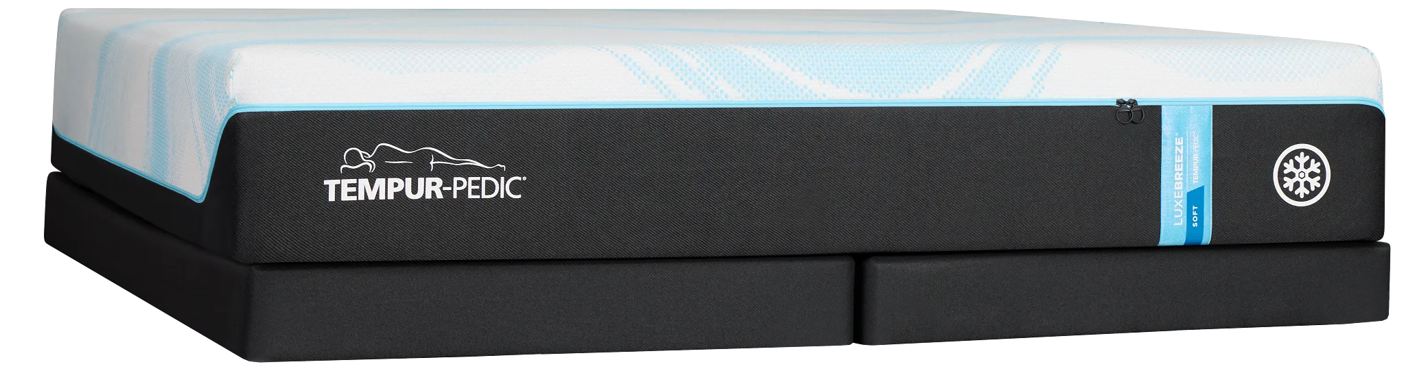 Tempur-pedic Tempur-luxebreeze Soft Low-profile Mattress Set