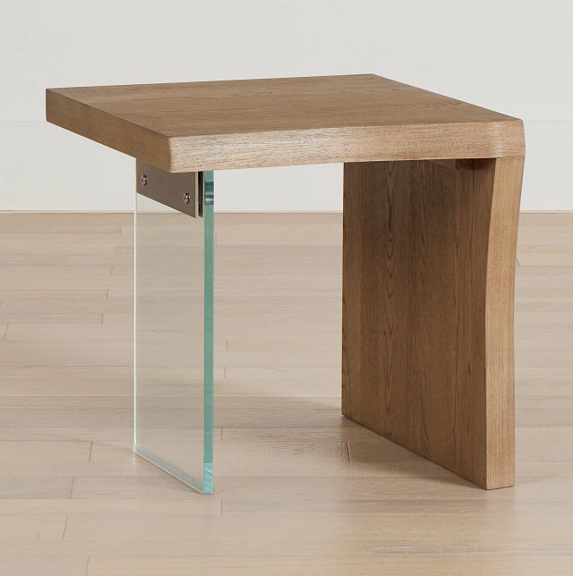 Haven Light Tone End Table