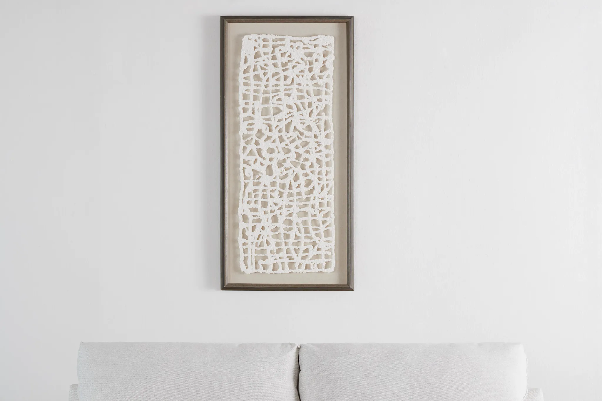 Carson White Framed Wall Art