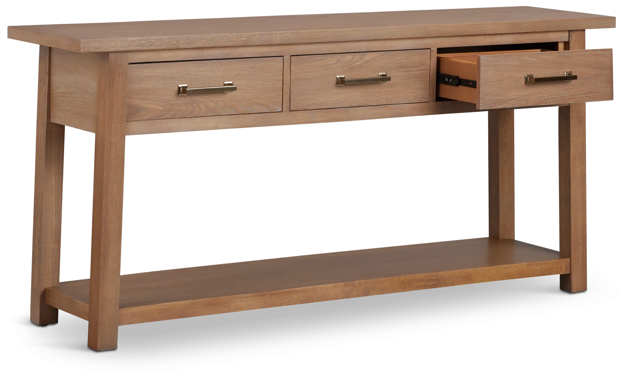 Provo Mid Tone Storage Sofa Table