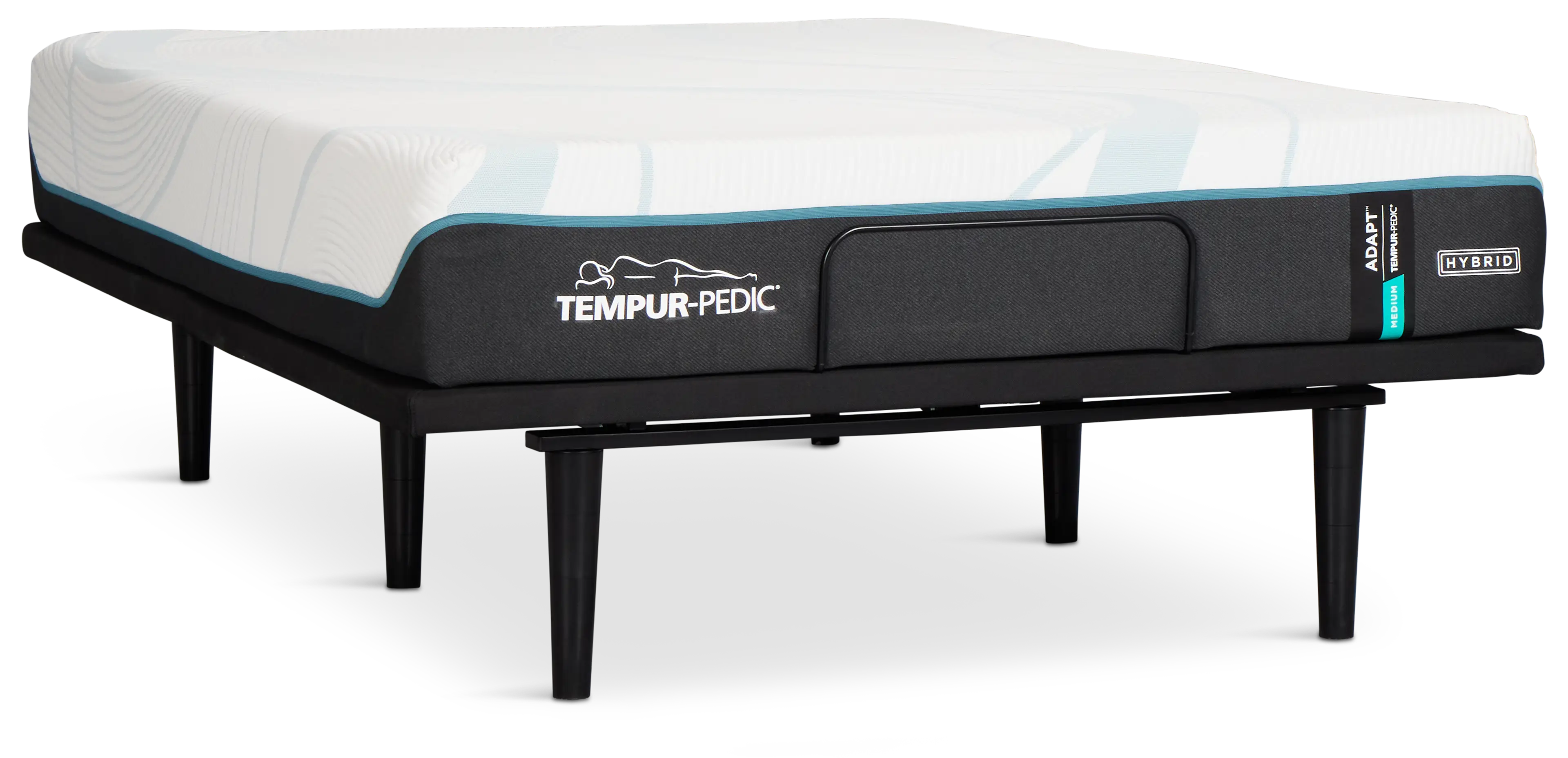 Tempur-pedic Tempur-adapt Medium Hybrid Ease Adjustable Mattress Set Tempur-pedic Tempur-adapt Medium Hybrid Ease Adjustable Mattress Set