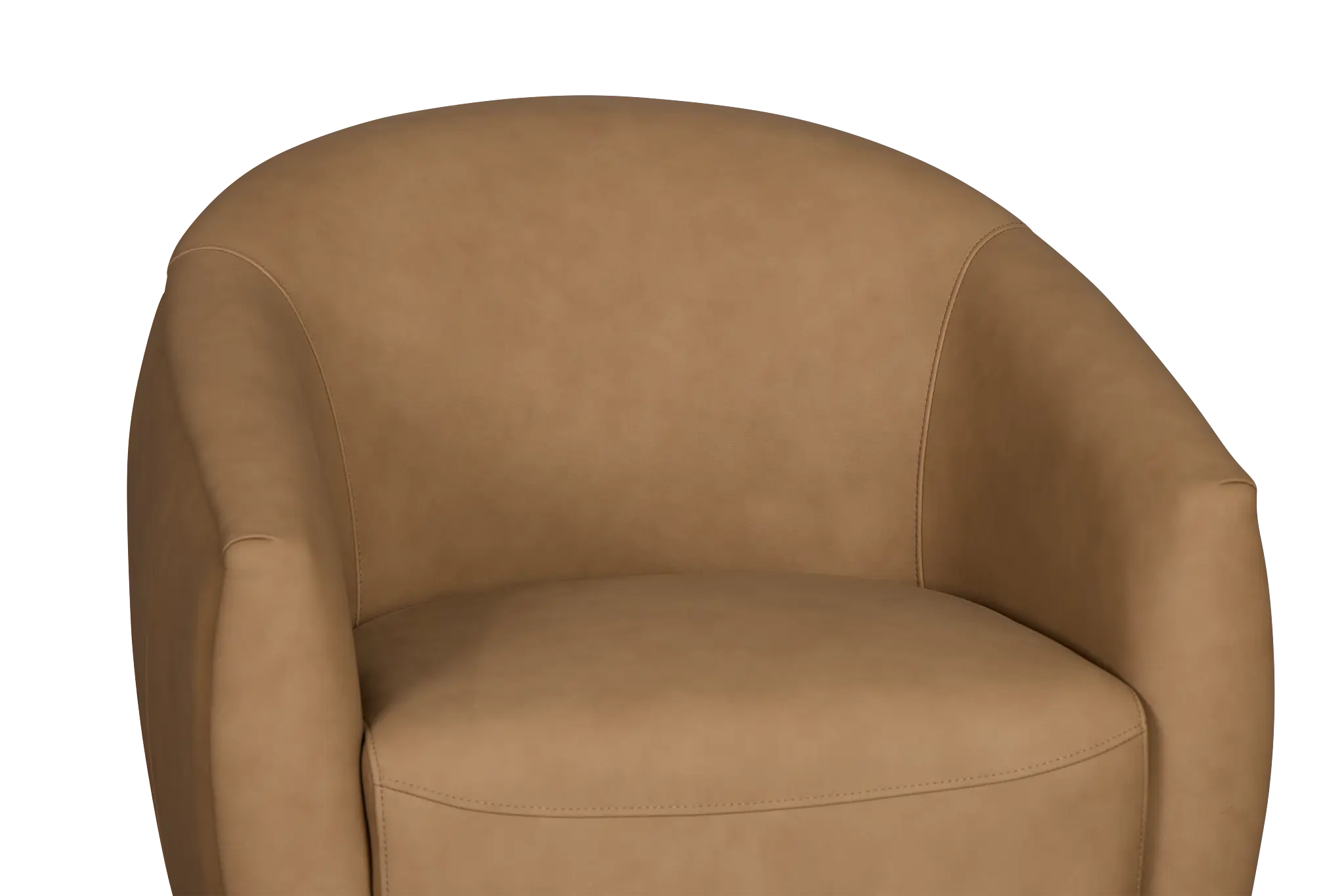 Kellan Light Brown Leather Swivel Chair Kellan Light Brown Leather Swivel Chair