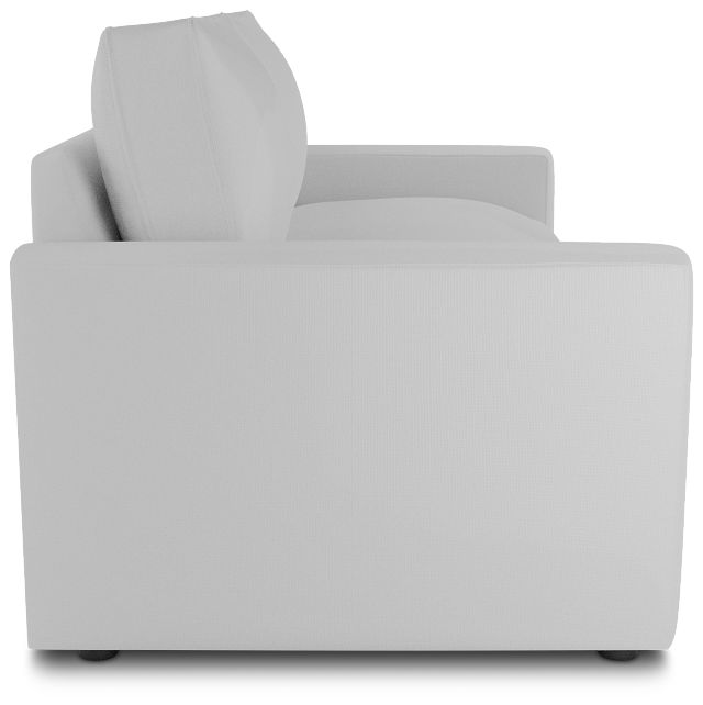 Siesta Suave White Fabric Memory Foam Sleeper