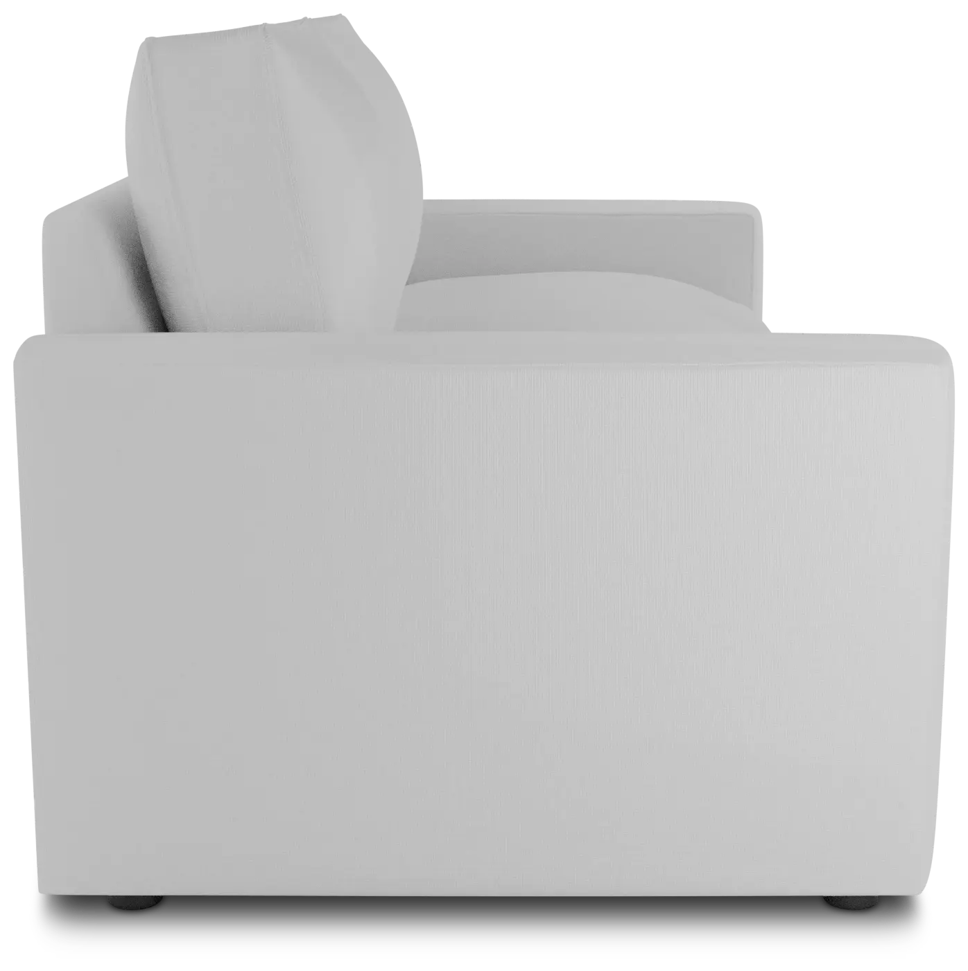 Siesta Suave White Fabric Memory Foam Sleeper Siesta Suave White Fabric Memory Foam Sleeper