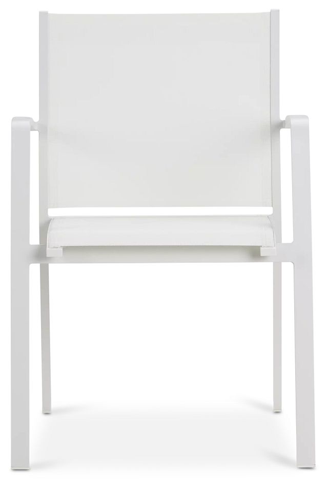 Lisbon White Sling Chair