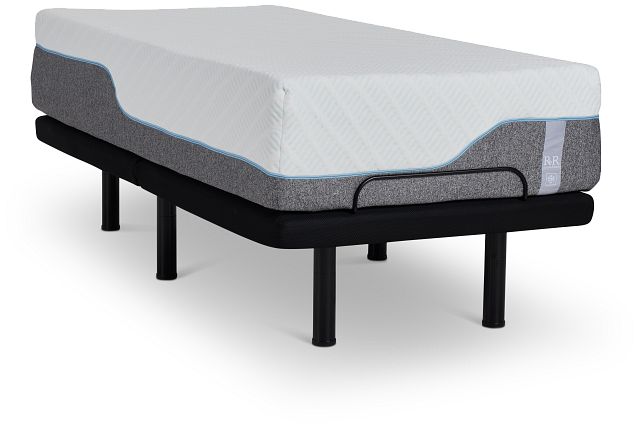 Rest & Renew Super Cooling Gel Soft 14" Deluxe Adjustable Mattress Set