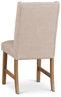 Delray Light Tone Upholstered Side Chair