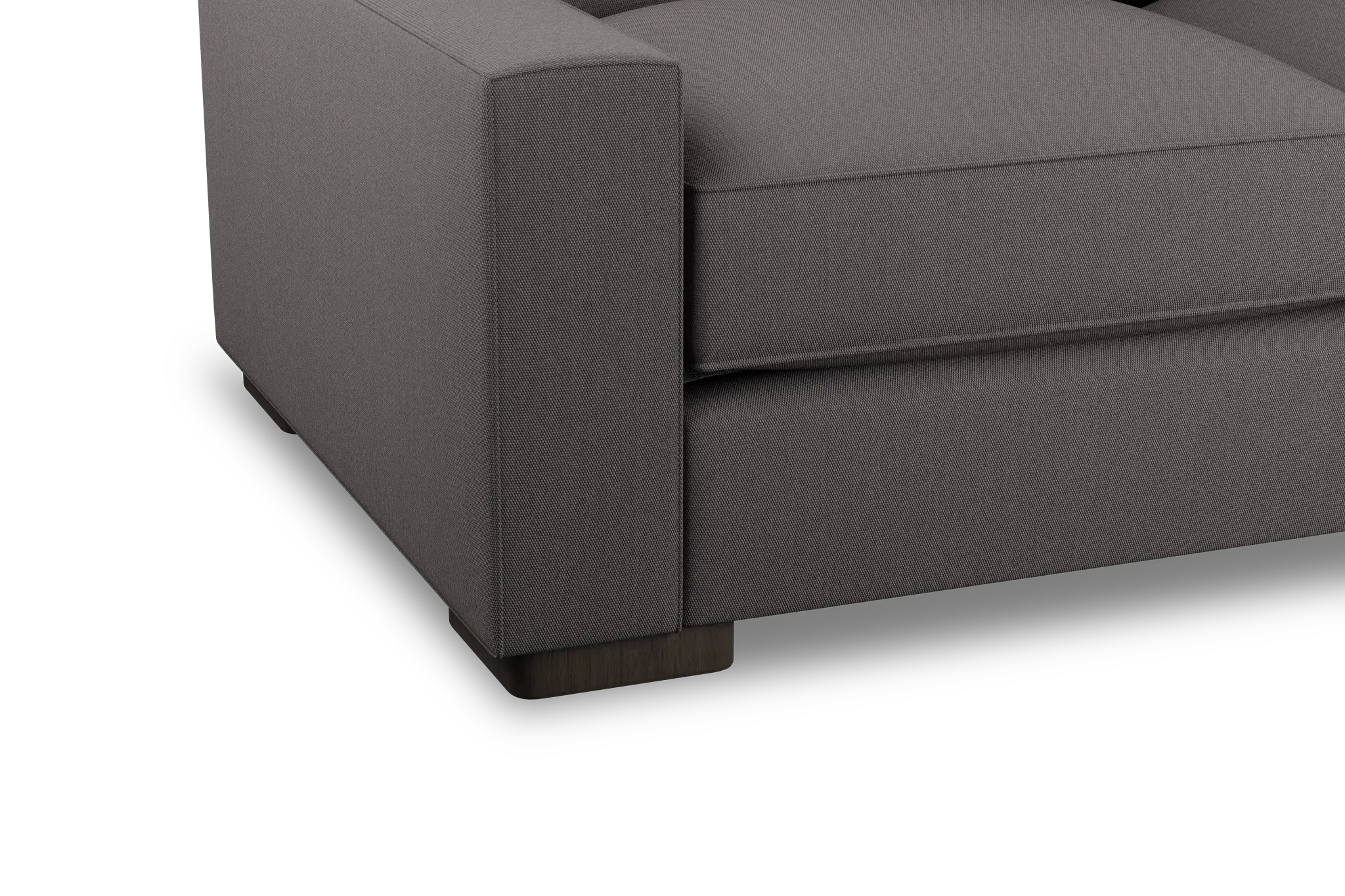 Edgewater Peyton Gray Large Two-arm Sectional Edgewater Peyton Gray Large Two-arm Sectional
