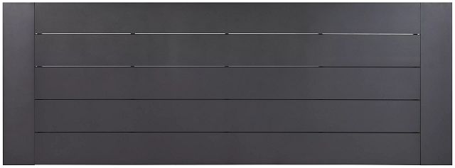 Linear Dark Gray 110" Rectangular Table (1)