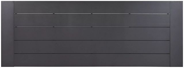 Linear Dark Gray 110" Rectangular Table