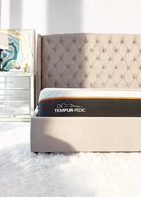Raven Gray Uph Platform Bed