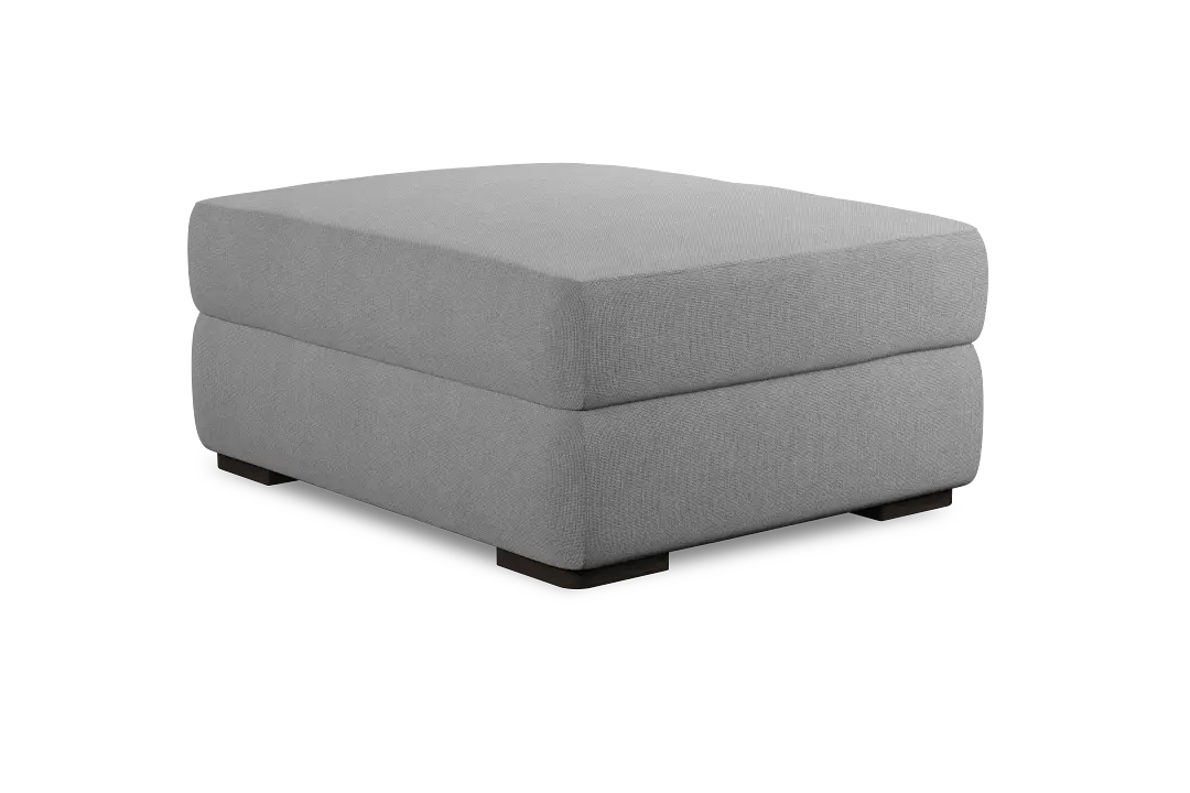 Edgewater Suave Gray Ottoman Edgewater Suave Gray Ottoman