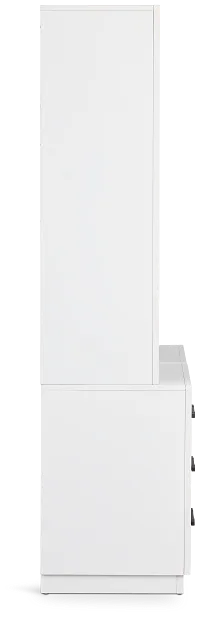 Boca Grande Two-tone File Cabinet With Hutch