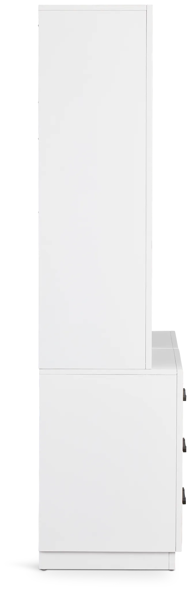 Boca Grande Two-tone File Cabinet With Hutch