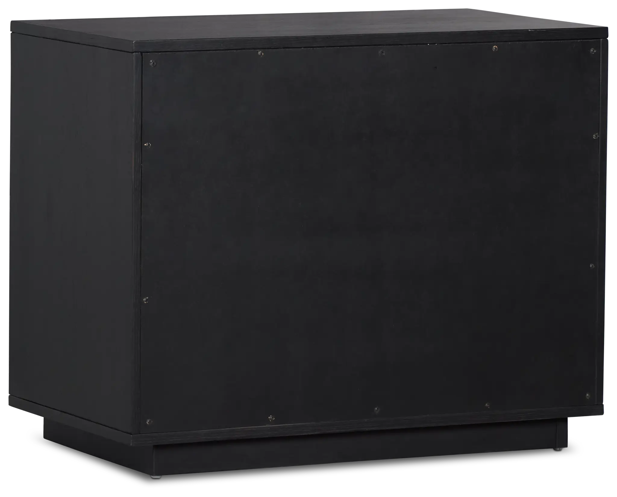 Highland Black 3-drawer Nightstand Highland Black 3-drawer Nightstand