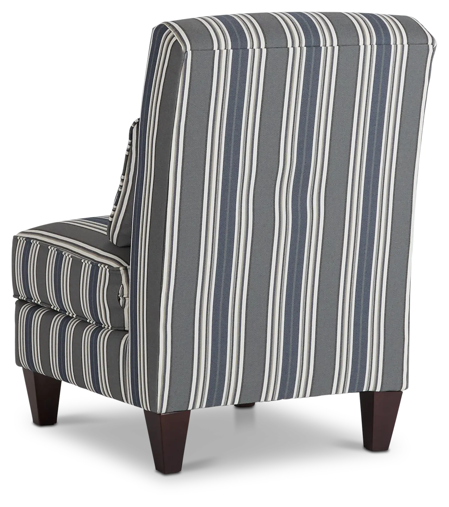 Amuse Blue Stripe Accent Chair Amuse Blue Stripe Accent Chair