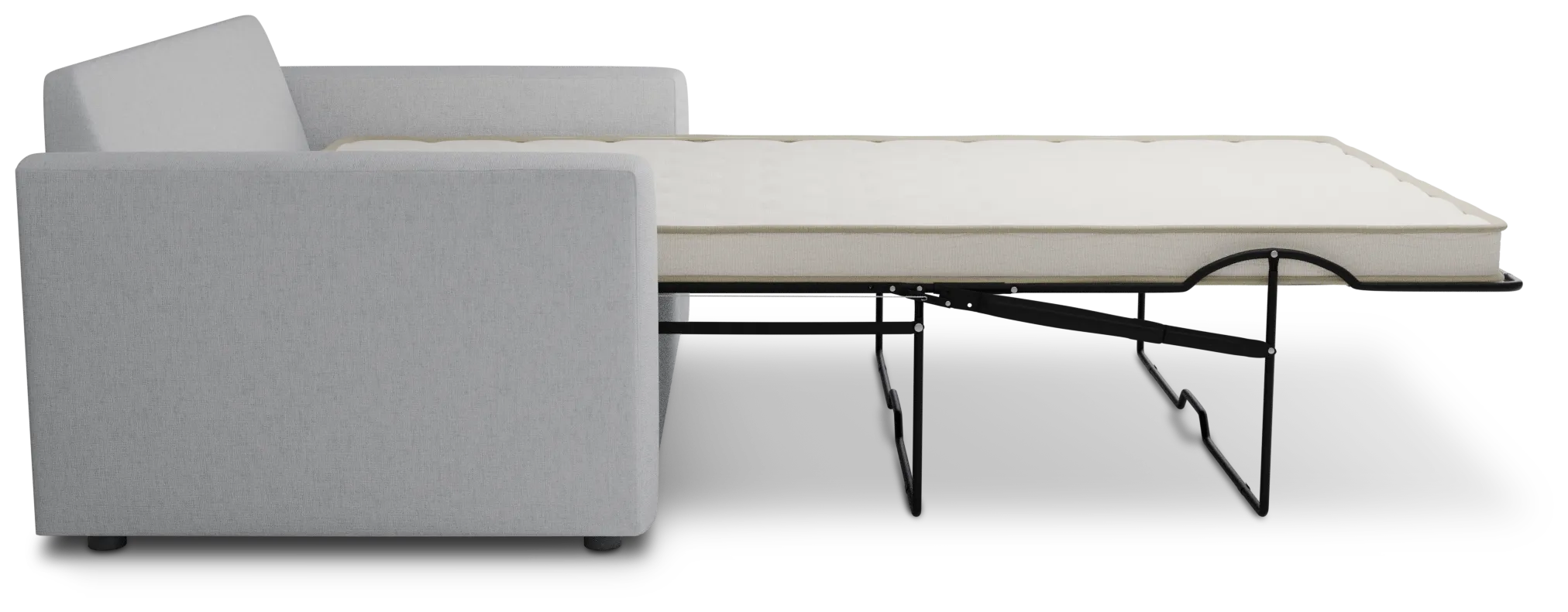 Siesta Delray Pewter Fabric Innerspring Sleeper