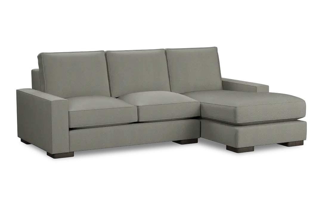 Edgewater Delray Pewter Right Chaise Sectional Edgewater Delray Pewter Right Chaise Sectional