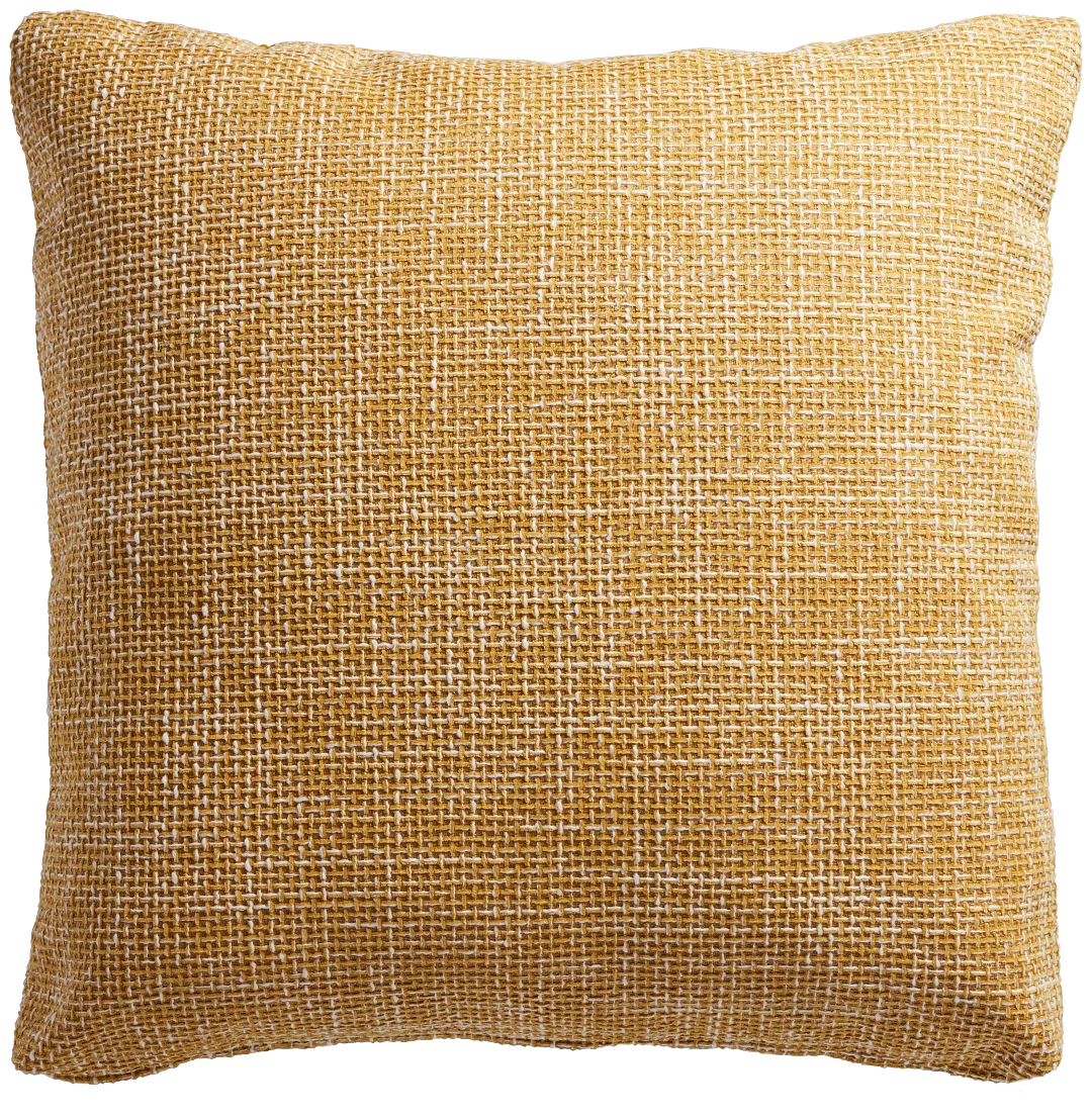 Sutt Yellow 20" Accent Pillow