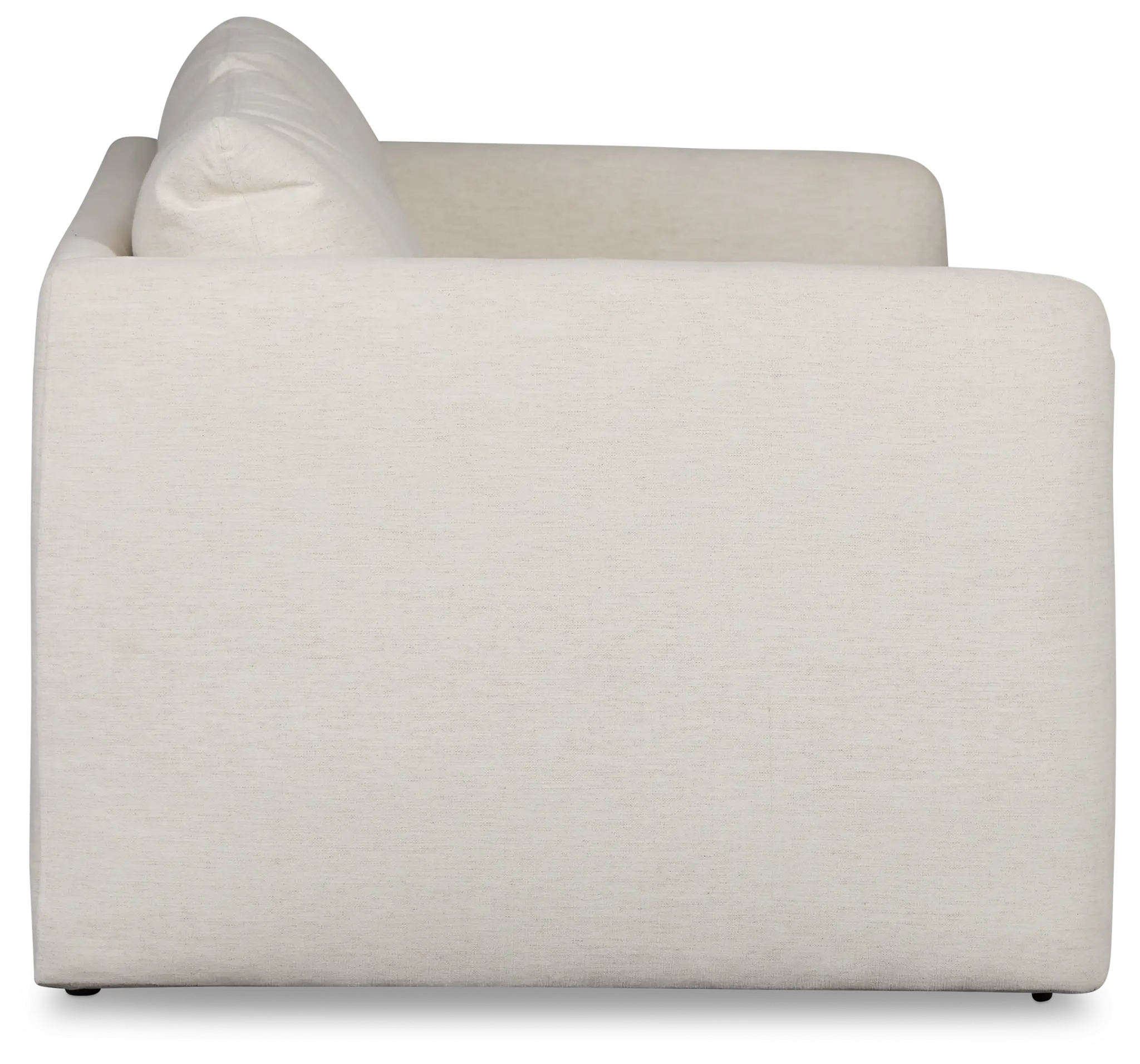 Serena White Fabric 2-piece Modular Sofa Serena White Fabric 2-piece Modular Sofa