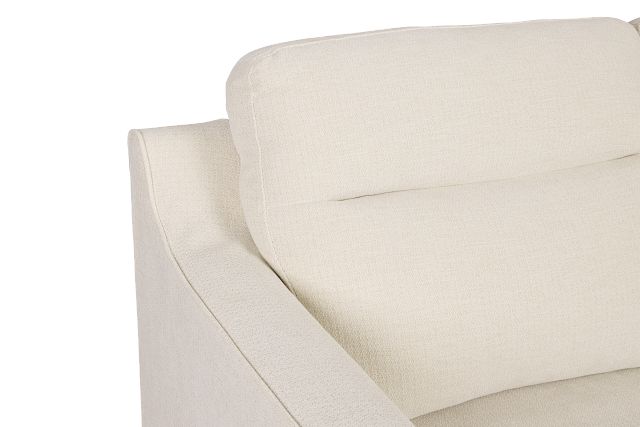 Talia Light Beige Fabric Loveseat