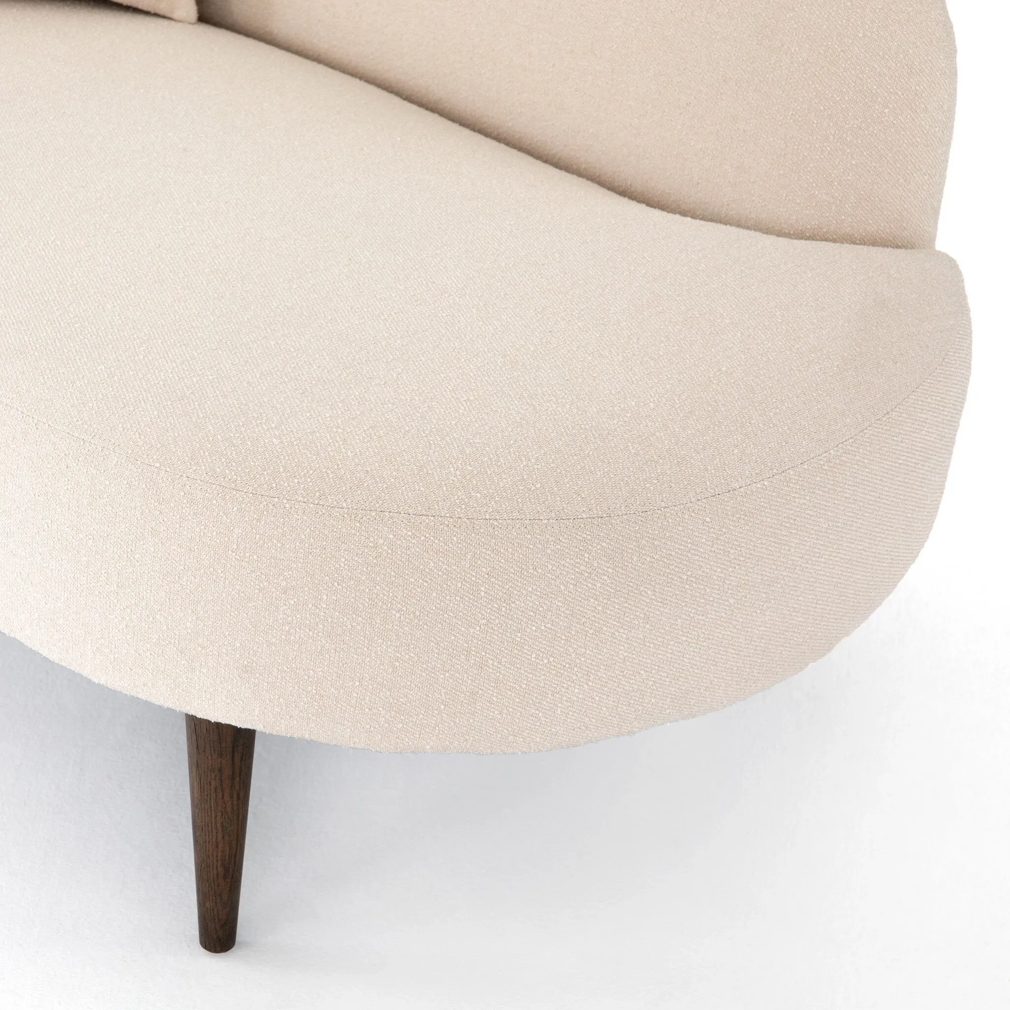 Four Hands Lali Light Beige Left Accent Chaise