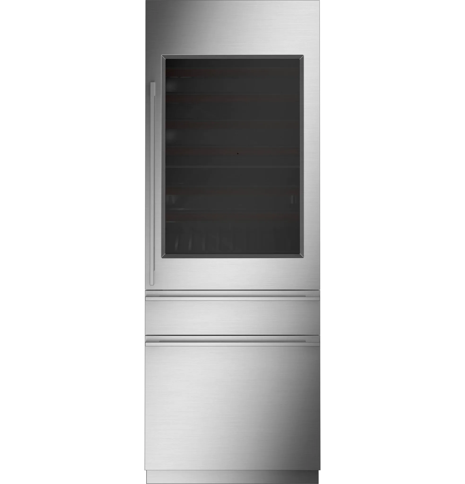 Monogram 303 Series Panel Ready 30" Side By Side Refrigerator