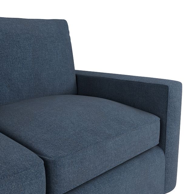 Siesta Maguire Blue Fabric Memory Foam Sleeper