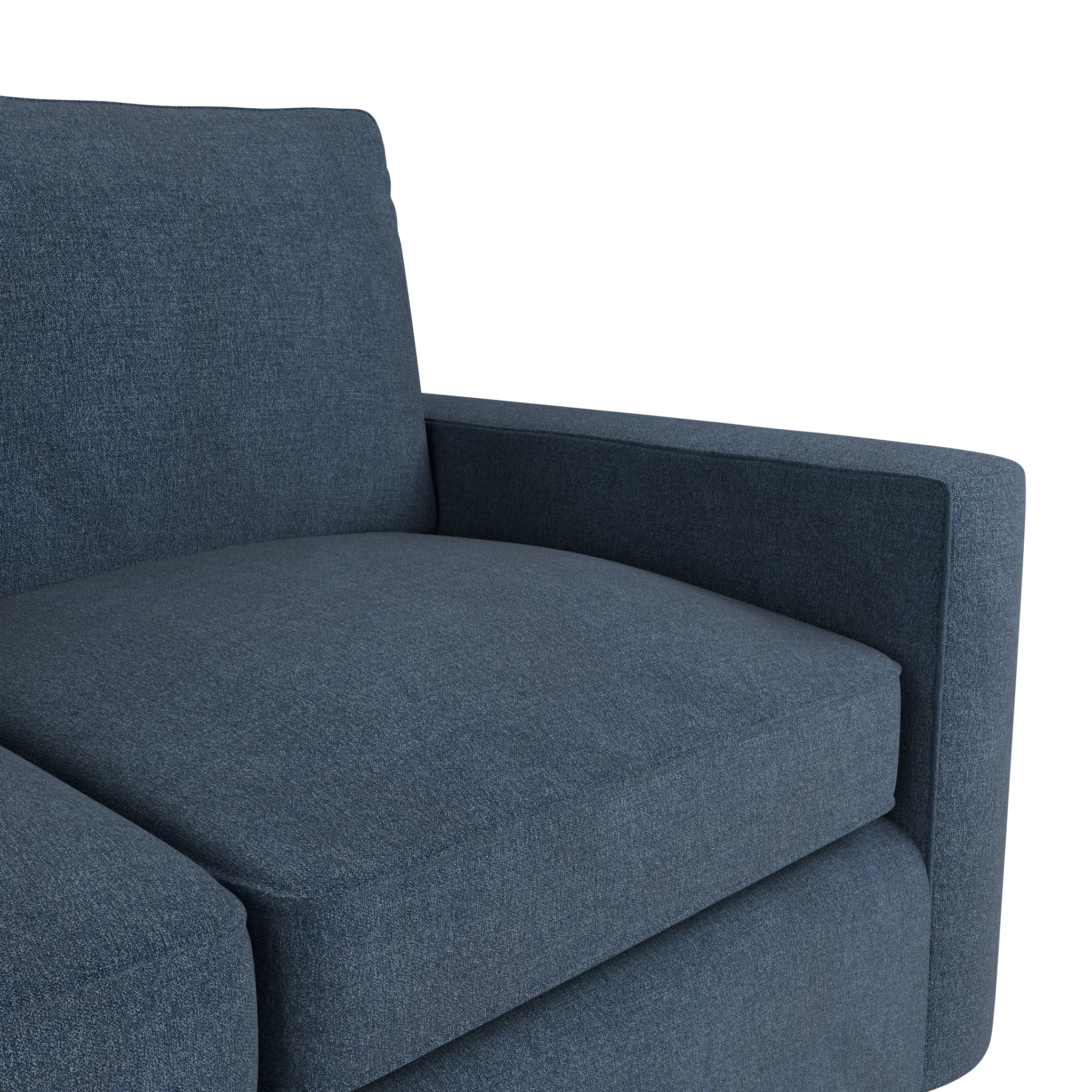 Siesta Maguire Blue Fabric Memory Foam Sleeper