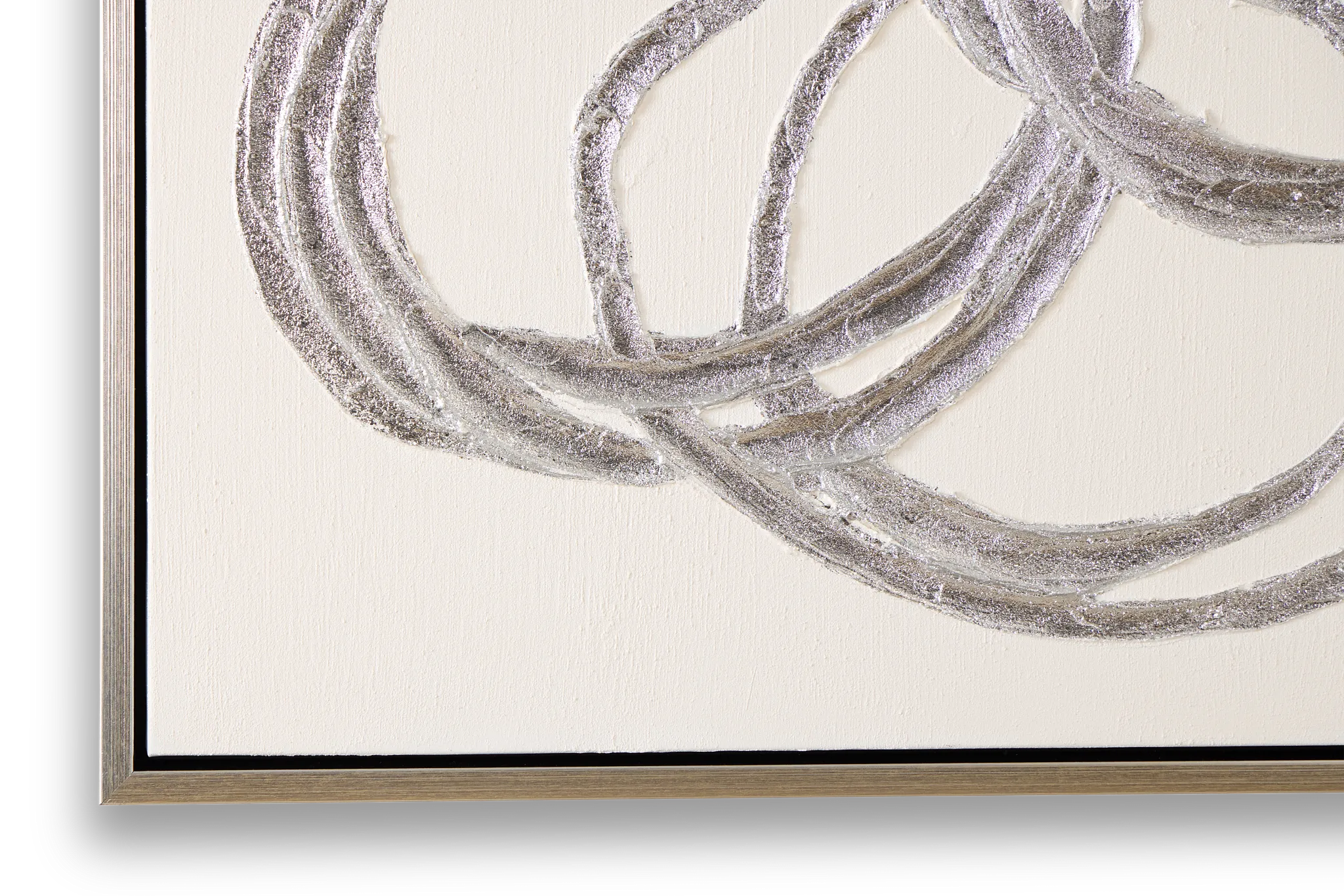 Anaya Silver Framed Wall Art