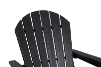 Cancun Black Adirondack Chair