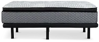 Kevin Charles By Sealy Signature Ultra Plush Plus Adjustable Mattress Set
