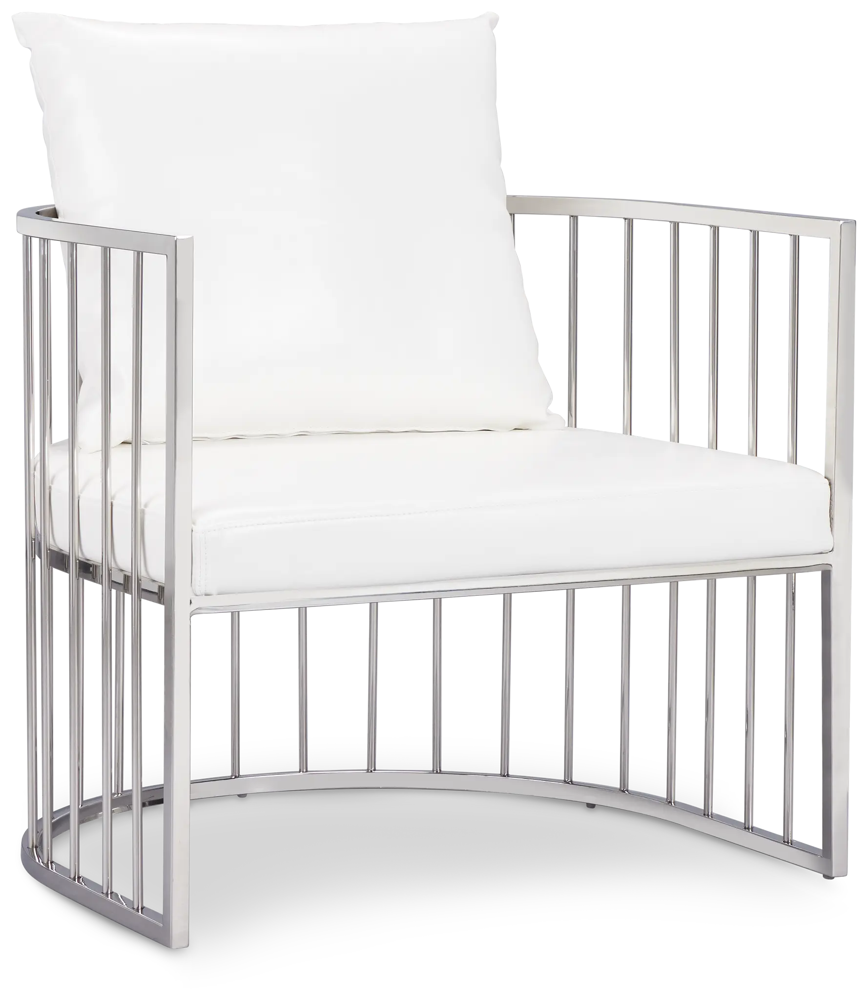 Nia White Accent Chair Nia White Accent Chair