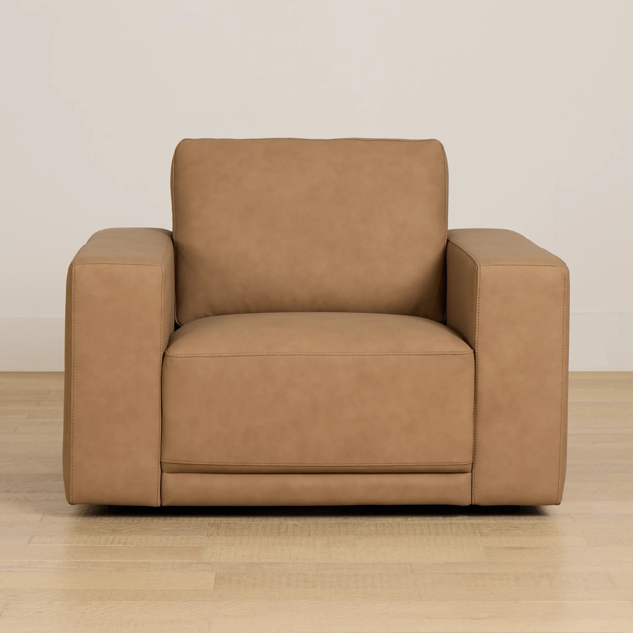 Kellan Light Brown Leather Chair
