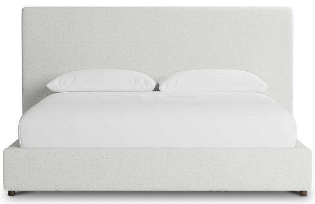 Grayton Elite Ivory 54" Upholstered Platform Bed