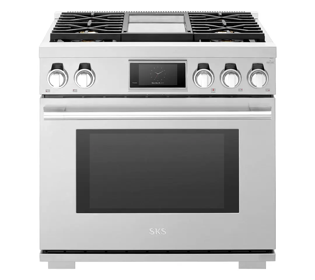 Sks 360 Series Stainless Steel 36" Dual Fuel Range Sks 360 Series Stainless Steel 36" Dual Fuel Range
