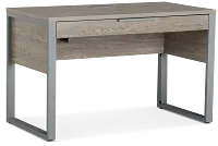 Clark Gray Dropdwn Dr Desk