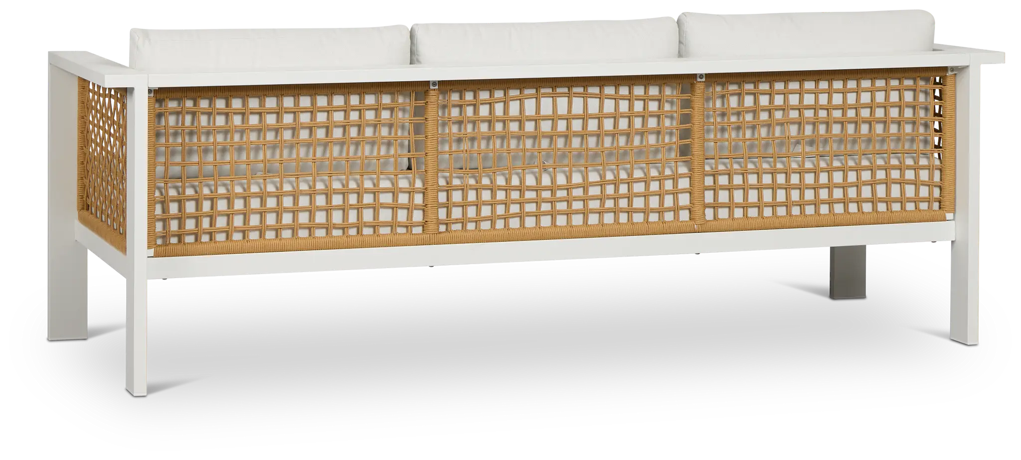 Sunrise White Sofa Sunrise White Sofa