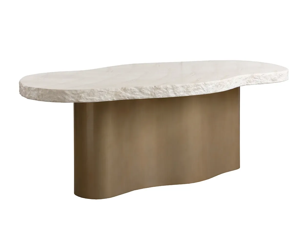 Holly Two-tone Oval Table