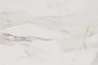 Merrick White Round End Table