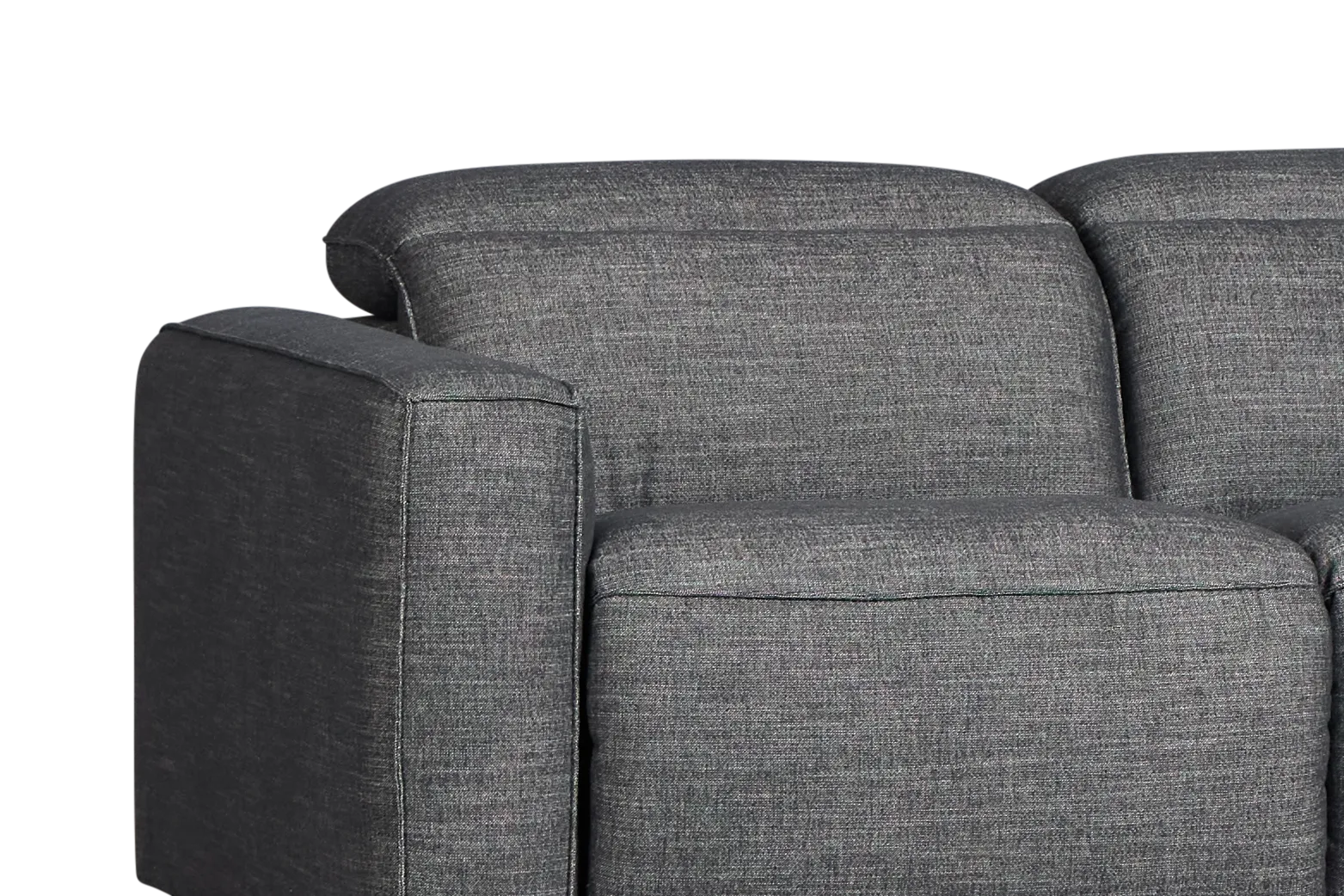 Ryland Dark Gray Fabric Power Reclining Sofa