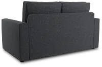 Siesta Elevation Gray Fabric Loveseat